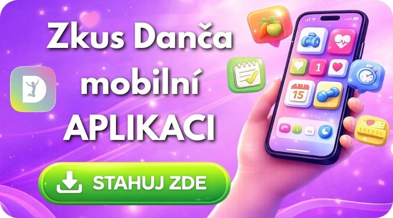 Danča Hájková hubnutí mobilní aplikace