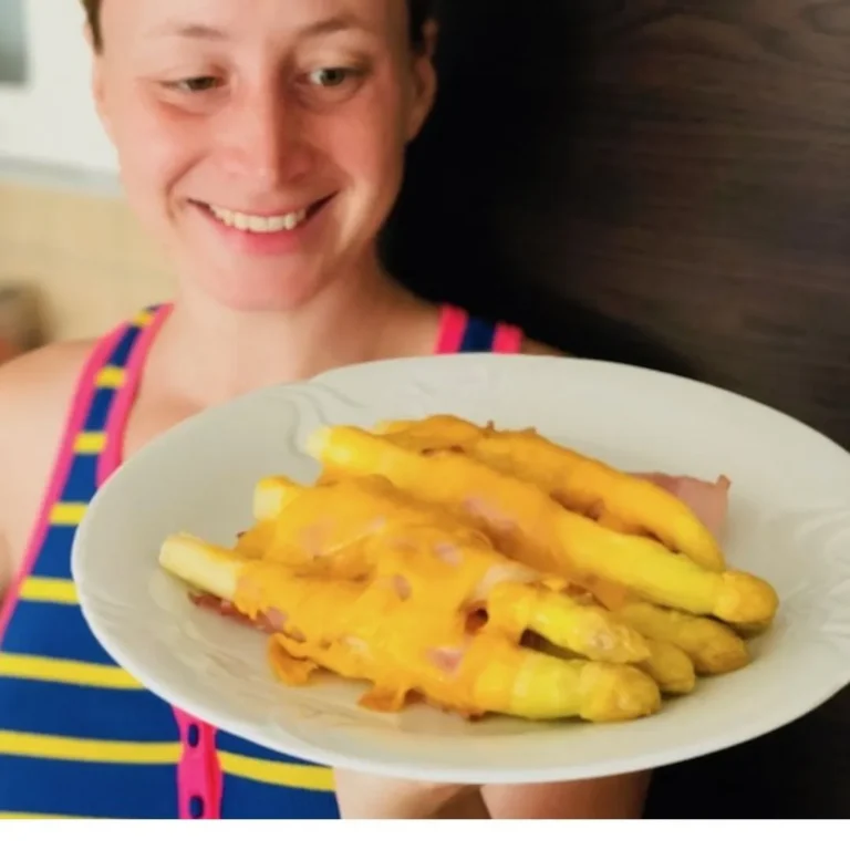 Danča Hájková Zapečený chřest se sýrem a&nbsp;šunkou